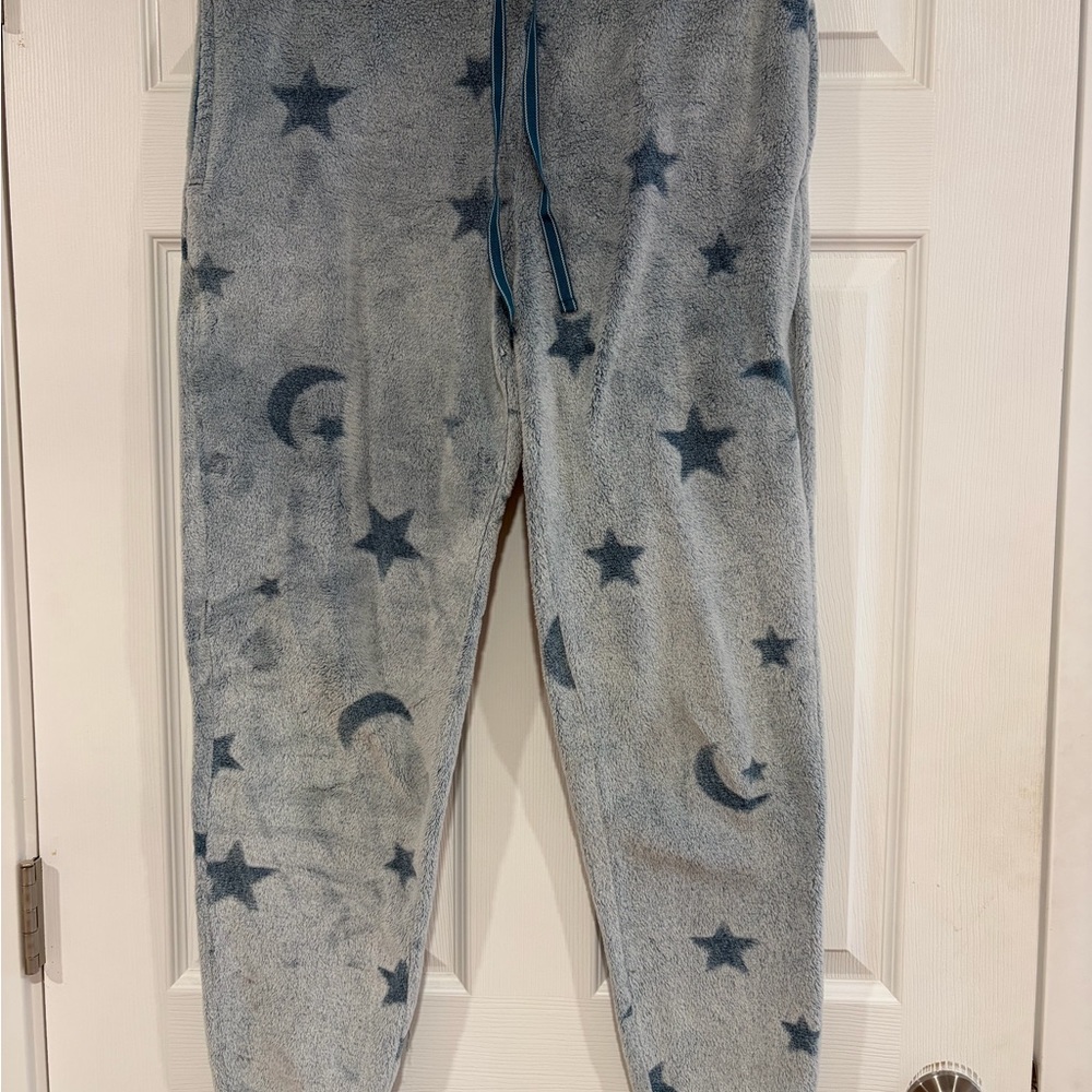 Kids Star and Moon Patterned Lounge Pants